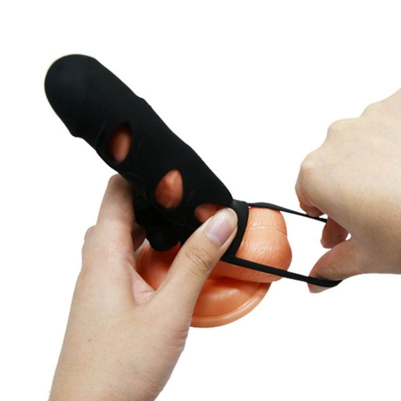 PRETTY LOVE - SILICONE COVER WITH VIBRATION 14 CM 1.0 - 6