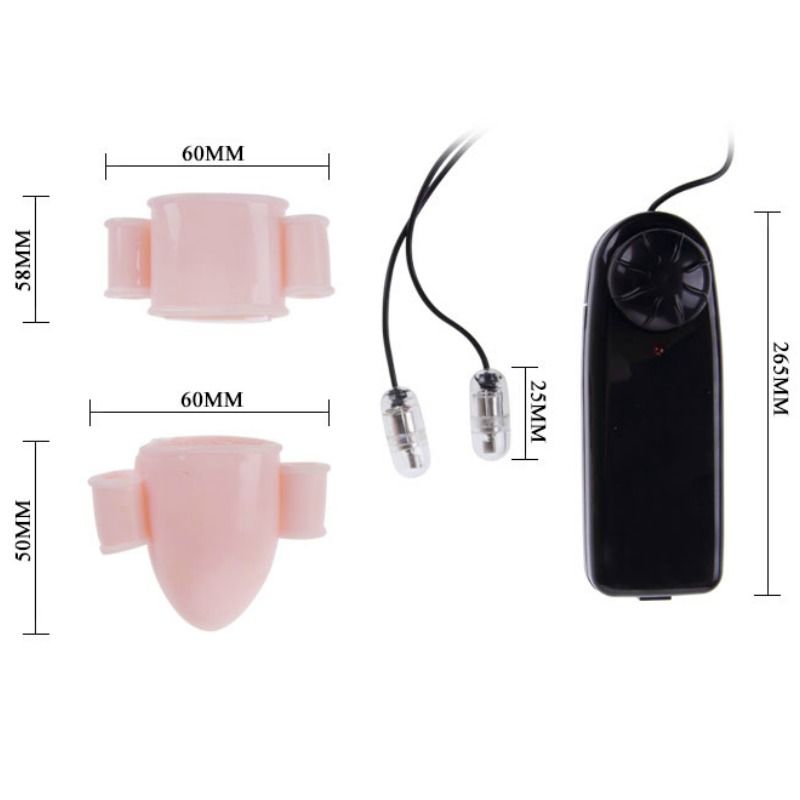 BAILE - ALFRED PENIS VIBRATOR COVERS WITH CONTROL - 4