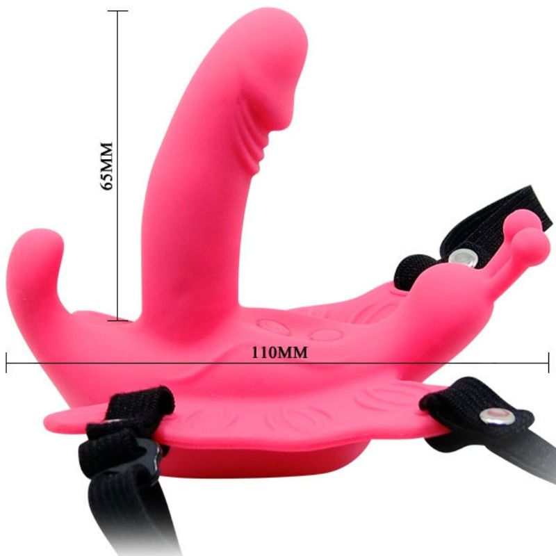 BAILE - ULTRA PASSIONATE VIBRATING BUTTERFLY HARNESS - 4