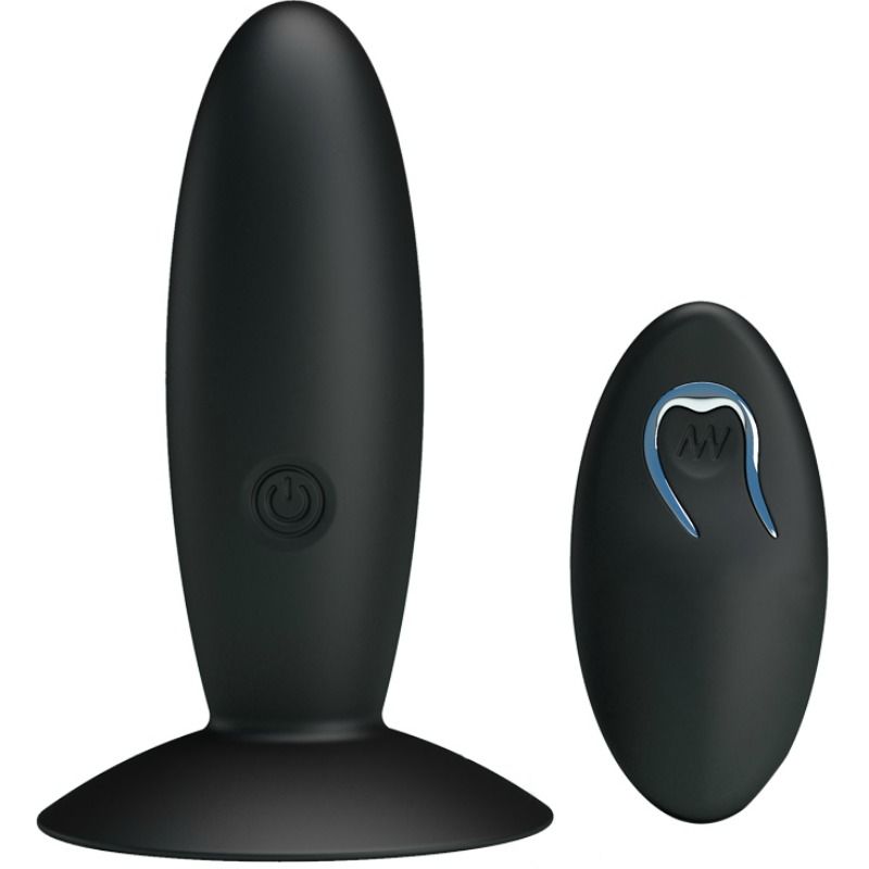 PRETTY LOVE - RECHARGEABLE ANAL PLUG WITH VIBRATION AND CONTROL - 2