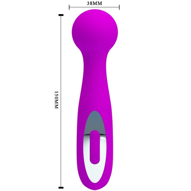 PRETTY LOVE - WADE RECHARGEABLE MASSAGER 12 FUNCTIONS - 1