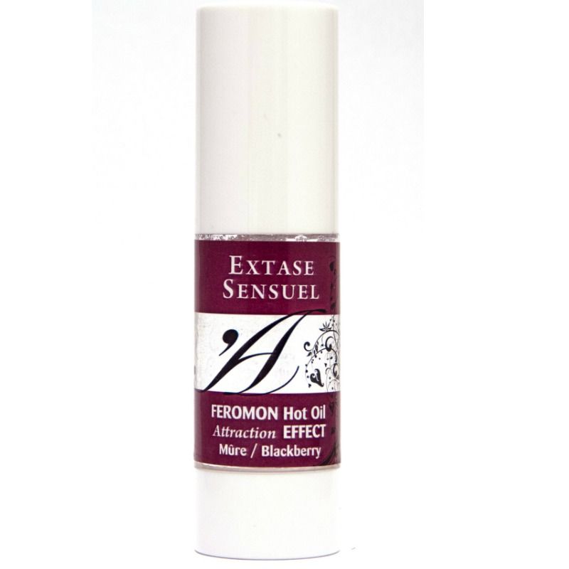 EXTASE SENSUAL - HEATING EFFECT MASSAGE OIL WITH BLACKBERRY PHEROMONES 30 ML - 3