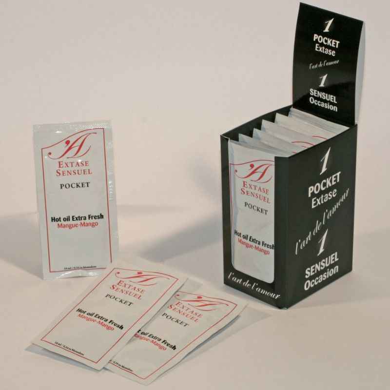 EXTASE SENSUAL - OLIO STIMOLANTE AL MANGO 10 ML - Secretroomsexyshop