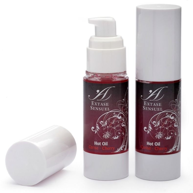 EXTASE SENSUAL - CHERRY HEAT STIMULATING OIL 30 ML - 1