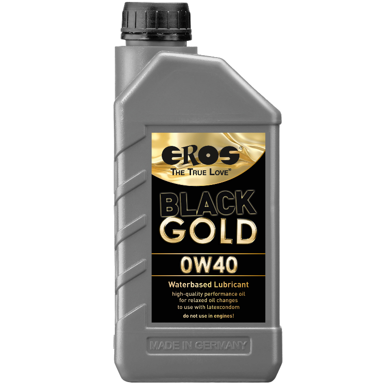 EROS - BLACK GOLD 0W40 WATERBASED LUBRICANT 1000 ML - 1