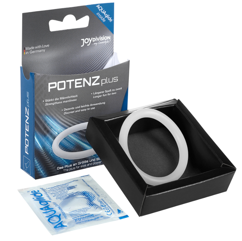 JOYDIVISION POTENZDUO - PLUS ANELLO BIANCO - M - Secretroomsexyshop