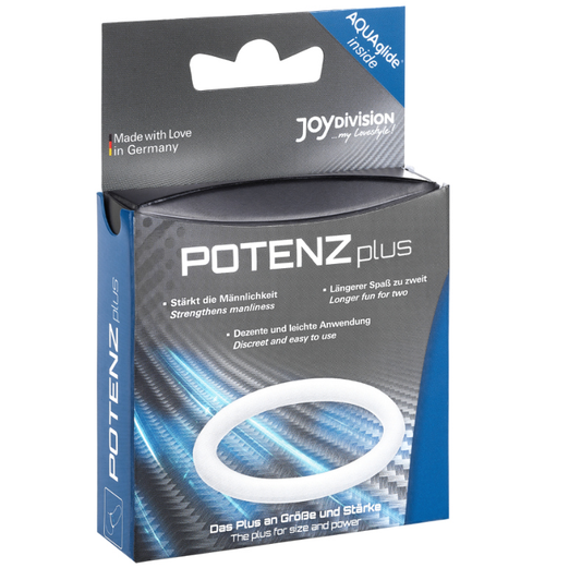 JOYDIVISION POTENZDUO - PLUS ANELLO BIANCO - M - Secretroomsexyshop