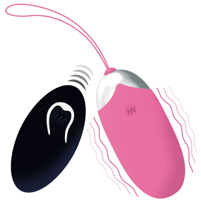 INTENSE - FLIPPY II VIBRATING EGG WITH REMOTE CONTROL PINK - 5