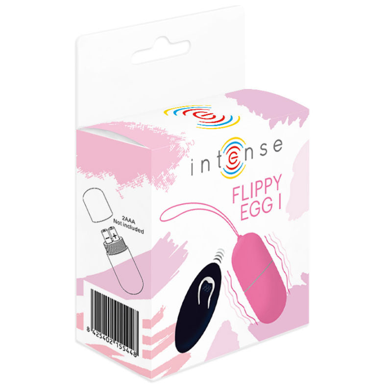 INTENSE - FLIPPY I VIBRATING EGG WITH REMOTE CONTROL PINK - 4