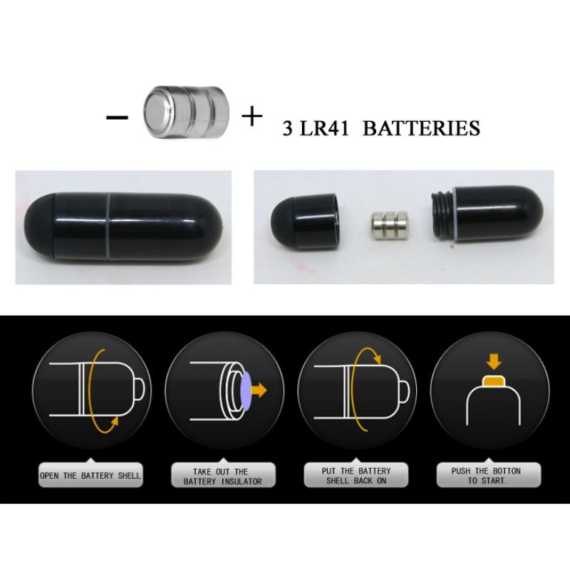 BAILE - BRAVE MAN PENIS COVER WITH RABBIT BLACK 16.5 CM - 2