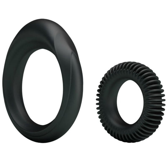 BAILE - KIT 2 ANELLI IN SILICONE RING MANHOOD - Secretroomsexyshop