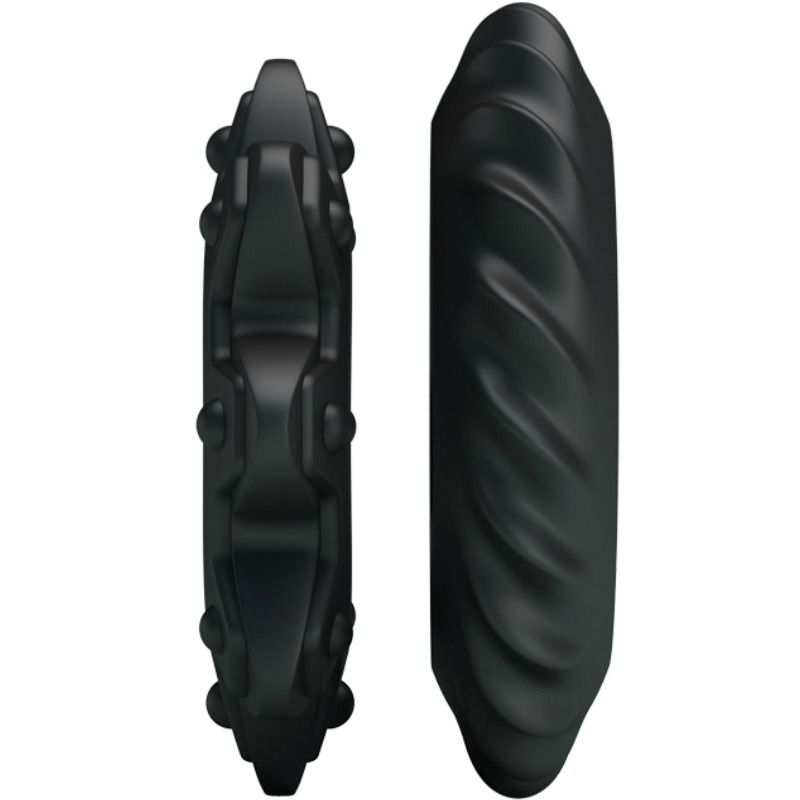 BAILE - KIT 2 ANELLI FIORITI IN SILICONE - Secretroomsexyshop