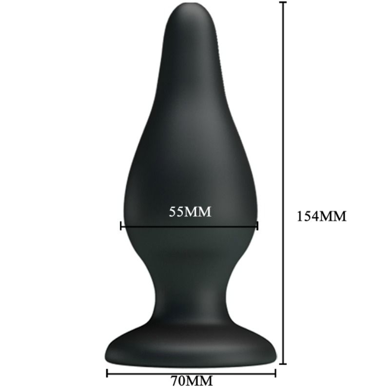 PRETTY LOVE - ERGONOMIC SILICONE PLUG 15.4 CM - 5