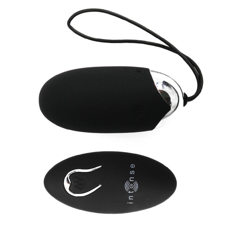 INTENSE - UOVO VIBRANTE FLIPPY II CON TELECOMANDO NERO - Secretroomsexyshop