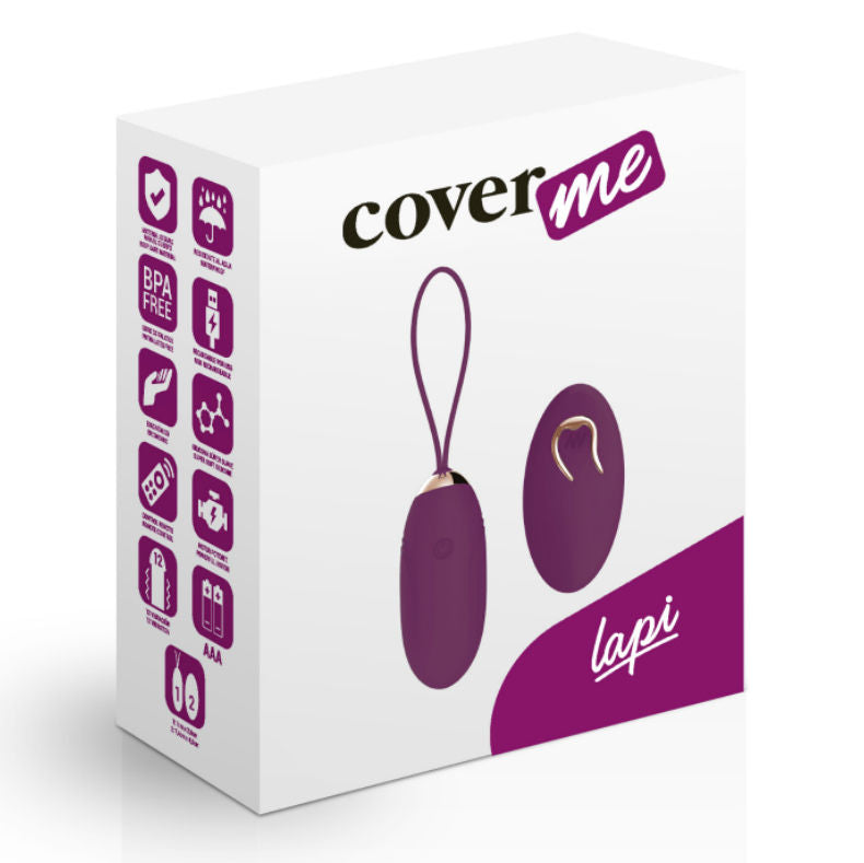 COVERME - LAPI LILAC REMOTE CONTROL EGG - 2