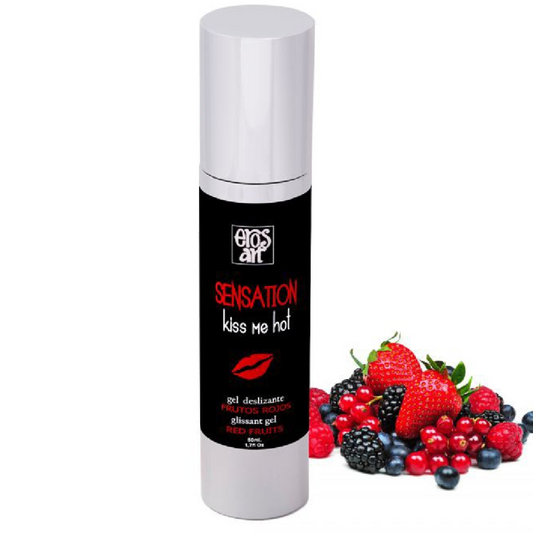 EROS-ART - SENSATTION LUBRIFICANTE NATURALE FRUTTI ROSSI 50 ML - Secretroomsexyshop