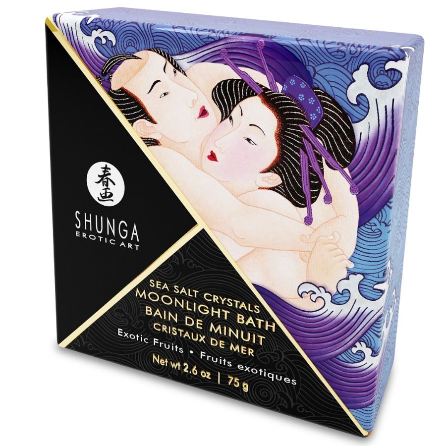 SHUNGA - EXOTIC PURPLE FLAVORED BATH SALTS 75 GR - 1