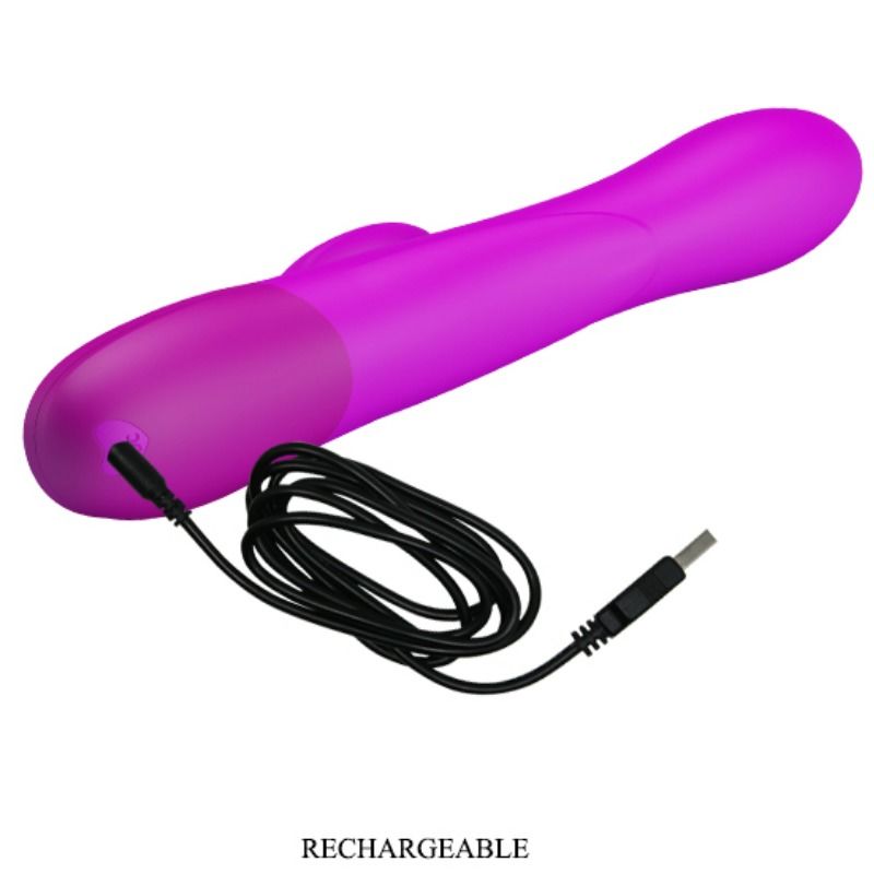 PRETTY LOVE - DEMPSEY RECHARGEABLE INFLATABLE VIBRATOR - 8