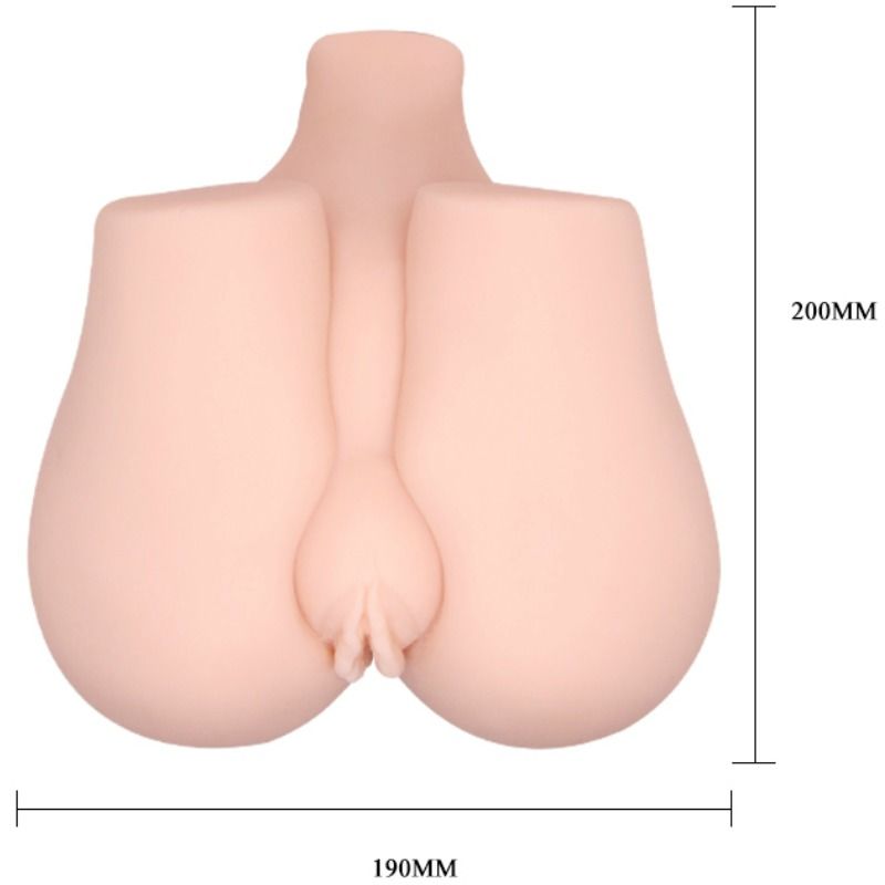CRAZY BULL - REALISTIC VAGINA AND ANUS WITH VIBRATION POSITION 3 - 9