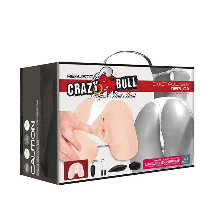 CRAZY BULL - REALISTIC VAGINA AND ANUS WITH VIBRATION POSITION 5 - 6