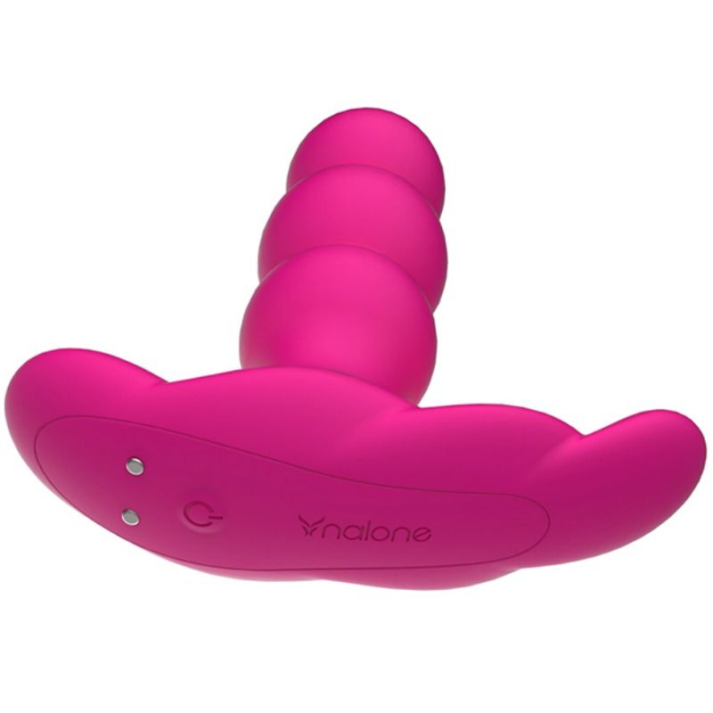 NALONE - VIBRATEUR ANAL PEARL AVEC TÉLÉCOMMANDE NOIR
