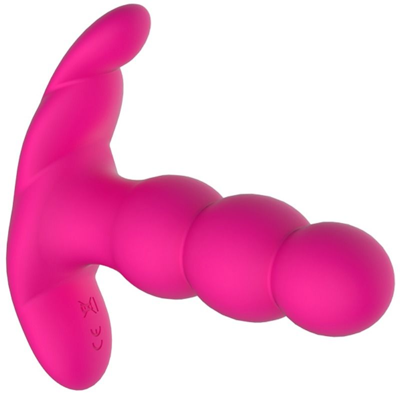 NALONE - VIBRATEUR ANAL PEARL AVEC TÉLÉCOMMANDE NOIR