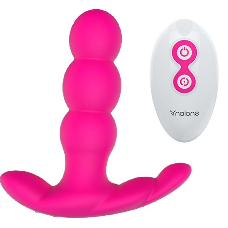 NALONE - VIBRATEUR ANAL PEARL AVEC TÉLÉCOMMANDE NOIR