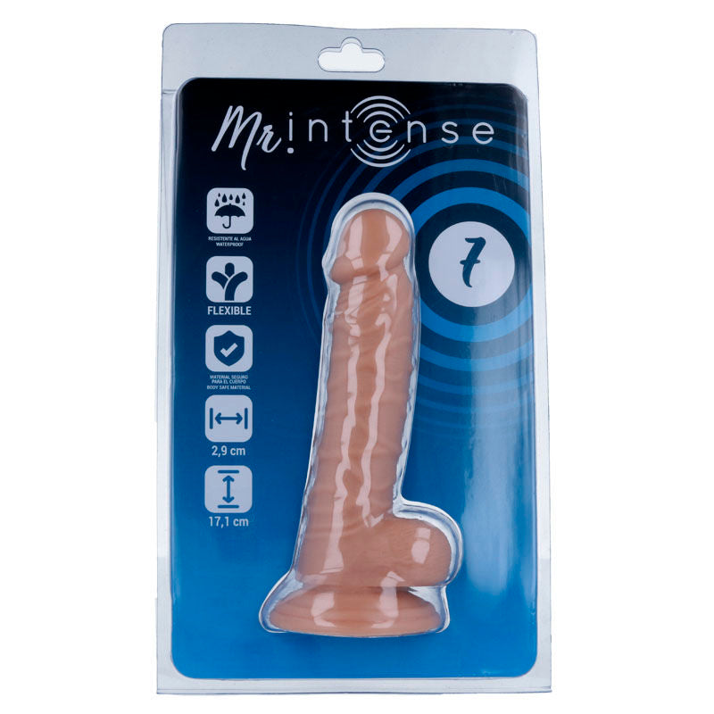 MR INTENSE - 7 REALISTIC COCK 17.1 CM -O- 2.9 CM - 2