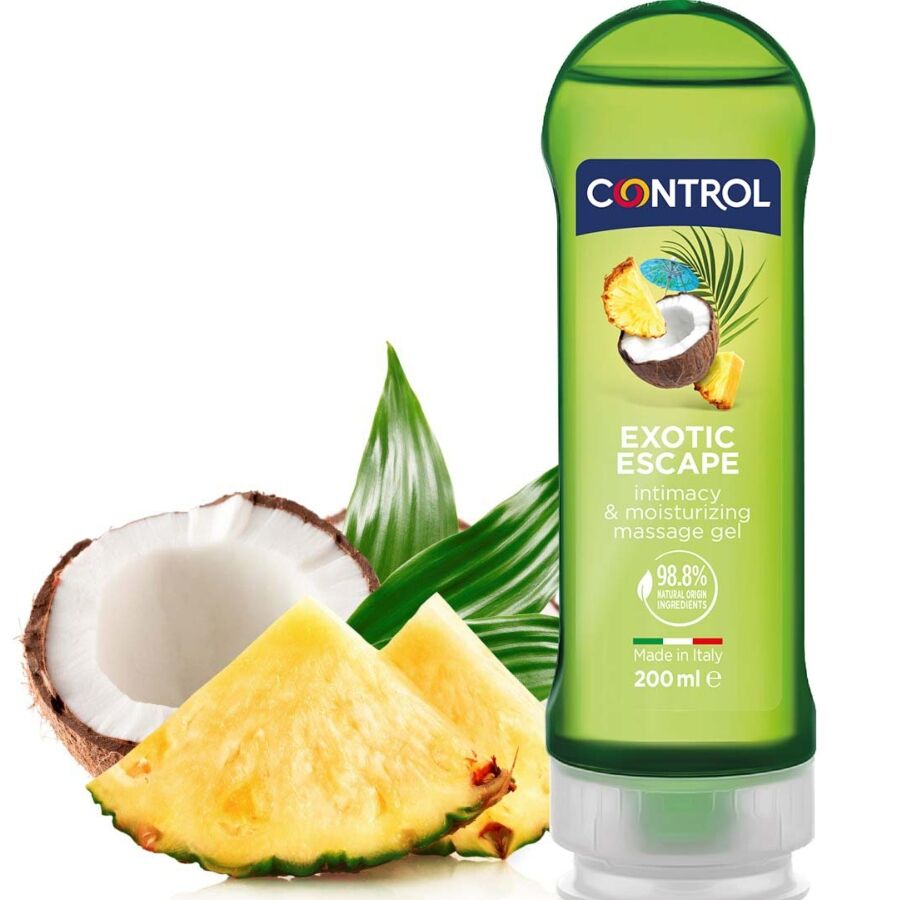CONTROL - 2 EN 1 MASSAGE & PLEASURE EXOTIC 200 ML - 1