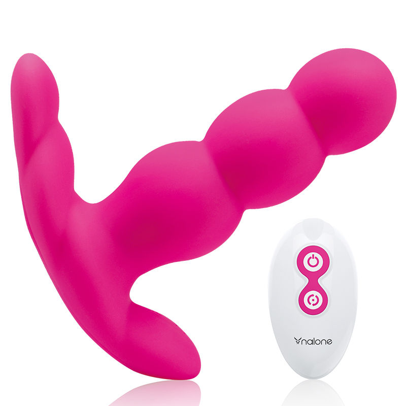 NALONE - VIBRATEUR ANAL PEARL AVEC TÉLÉCOMMANDE NOIR
