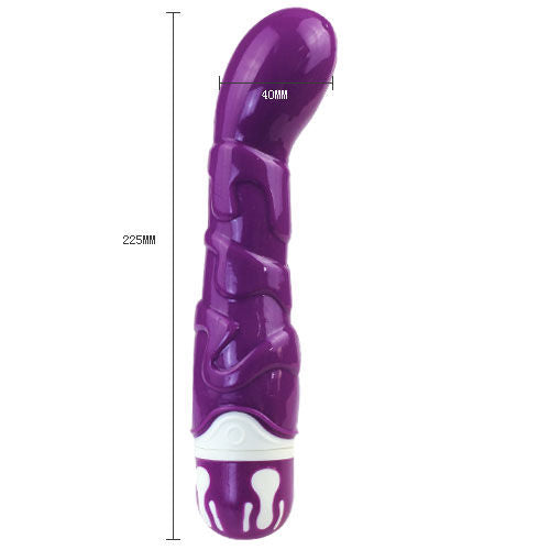 BAILE - REALISTIC COCK 10 RHYTHMS SENSATION VIOLET - 4