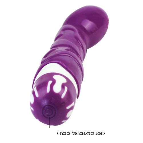 BAILE - REALISTIC COCK 10 RHYTHMS SENSATION VIOLET - 2