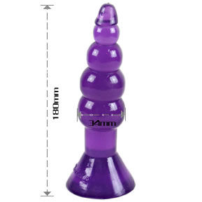 BAILE - CLIMAX HAPPENS ANAL PLUG 17 CM - 3