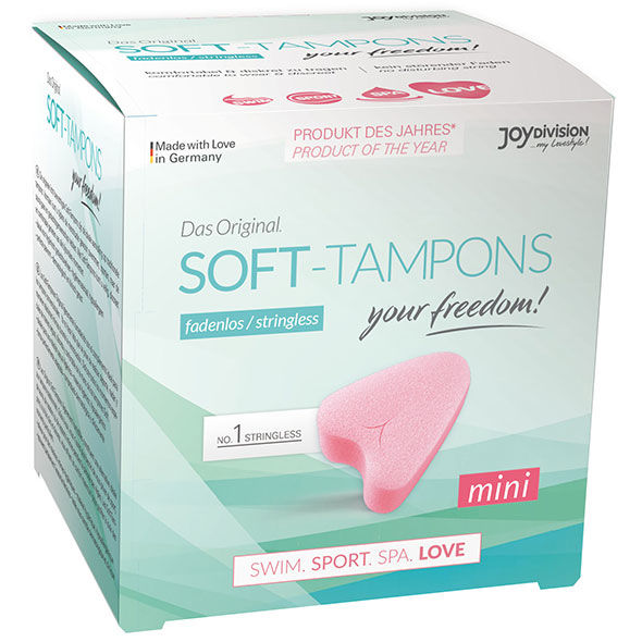 JOYDIVISION SOFT-TAMPONS - TAMPONI MORBIDI ORIGINALI MINI 3 UDS - Secretroomsexyshop