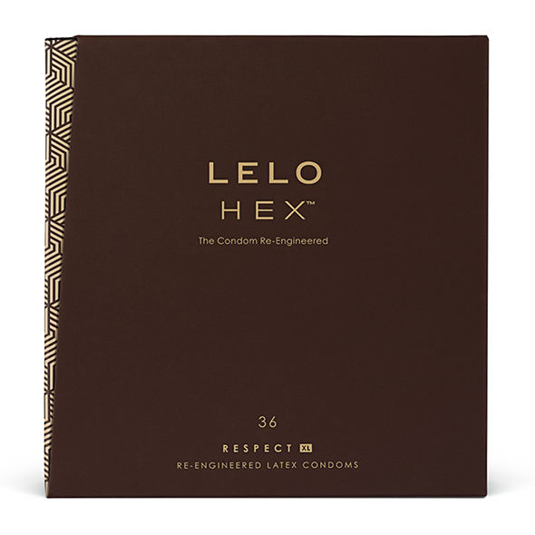 LELO - PRESERVATIVI HEX RESPECT XL 36 CONFEZIONE - Secretroomsexyshop