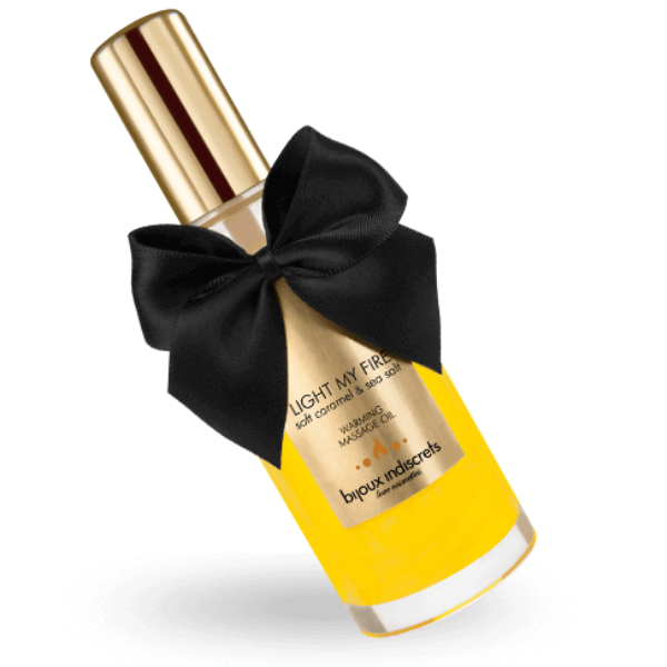 BIJOUX - MASSAGE OIL HEAT EFFECT CARAMEL AROMA - 3