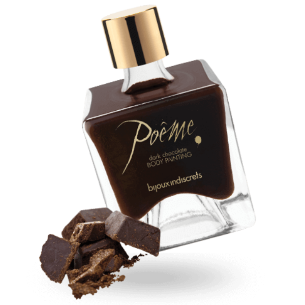 BIJOUX - POEME EDIBLE PAINT BLACK CHOCOLATE 50 GR - 4