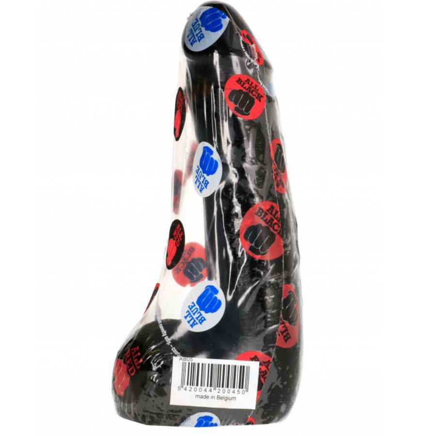 ALL BLACK - DILDO REALISTICO NERO MORBIDO 20 CM - Secretroomsexyshop