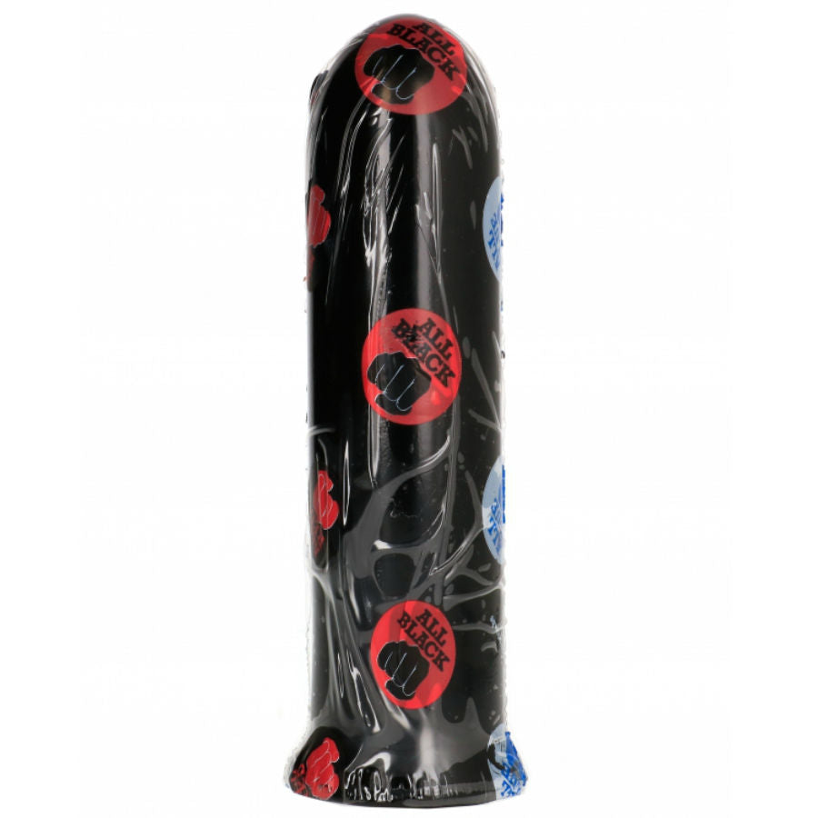 ALL BLACK - DILDO BLACK 19 CM - 3
