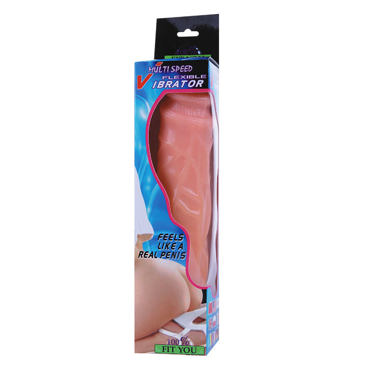 BAILE - WAVES OF PLEASURE REALISTIC VIBRATING 25.5 CM - 8