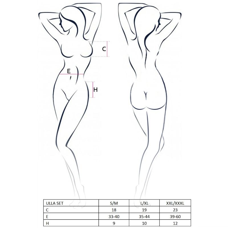 PASSION - PASSION SET - WOMEN'S SIZE L/XL