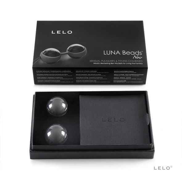 LELO - SFERE CINESI LUNA BEADS NOIR - Secretroomsexyshop