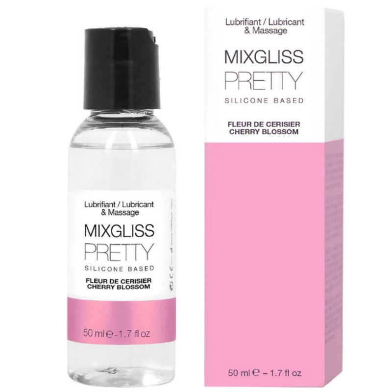 MIXGLISS - PRETTY SILICONE LUBRICANT CHERRY BLOSSOM 50 ML - 1