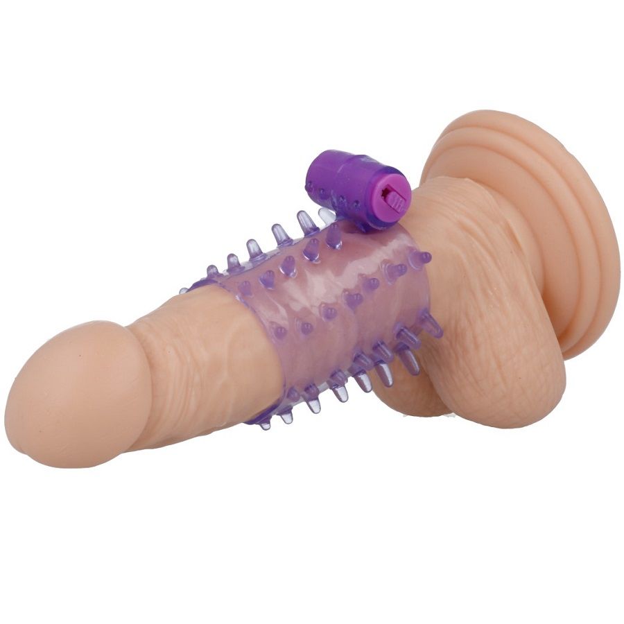 CASUAL LOVE - RING VIBRATING SLEEVE PURPLE - 4