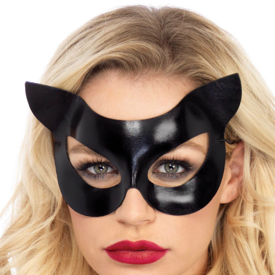 LEG AVENUE - VINYL CAT MASK - 1