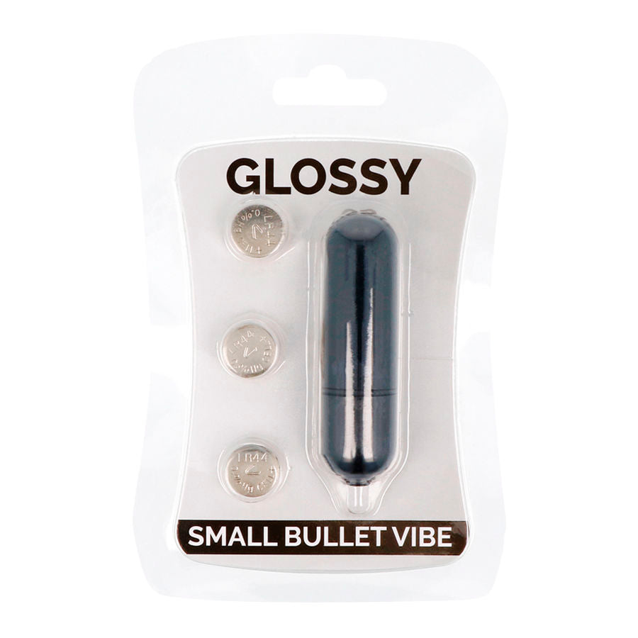 GLOSSY - SMALL BULLET VIBE BLACK - 1