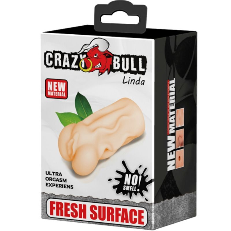 CRAZY BULL - LINDA VAGINA MASTURBATOR 13.7 CM - 3