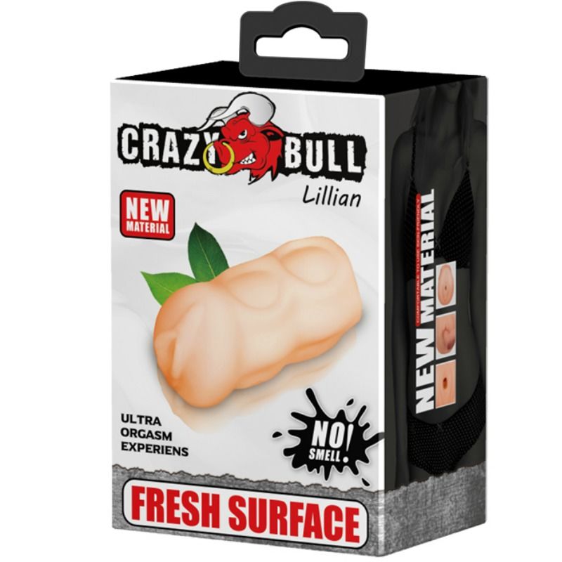 CRAZY BULL - MASTURBATEUR VAGIN LILLIAN 13 CM