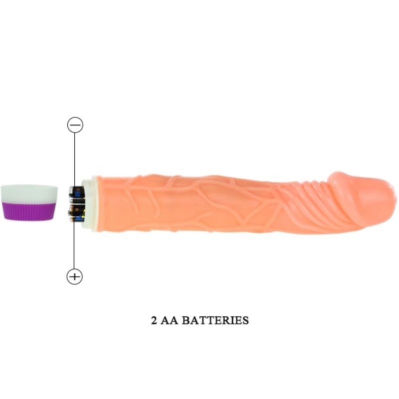 BAILE - WAVES OF PLEASURE REALISTIC VIBRATING 22.5 CM - 7