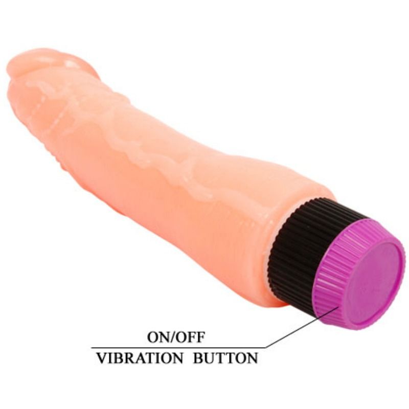BAILE - NATURAL FLEXIBLE REALISTIC VIBRATOR 24 CM - 6